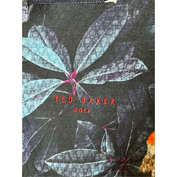 Ted Baker Mens Golf Shirt Size 3 Medium - Picture 2 of 5